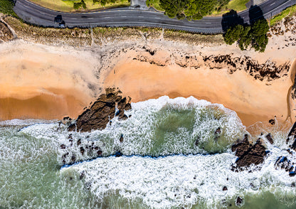 Along the Rocks, Lang's Beach
