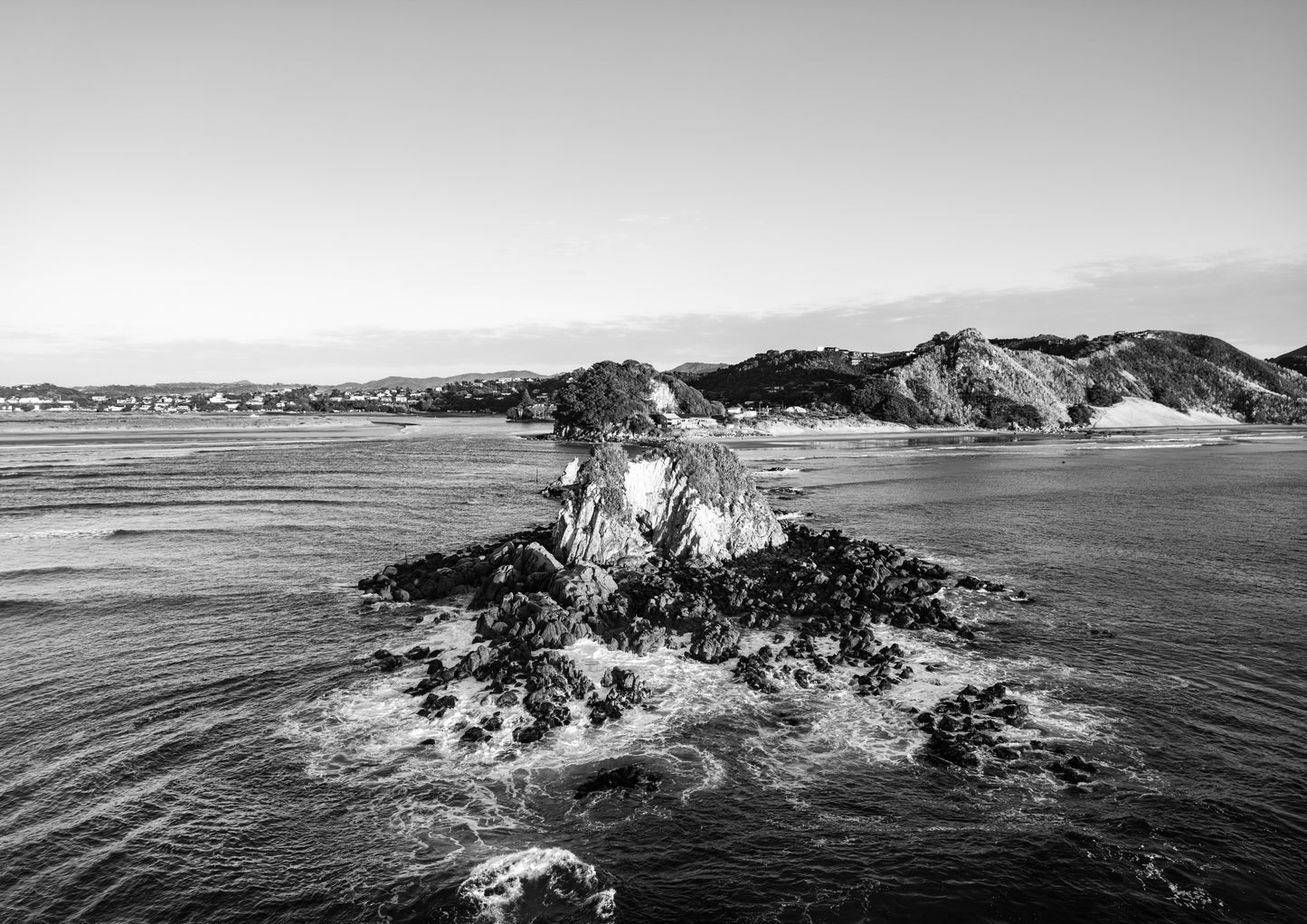Sunrise, Mangawhai (B+W)