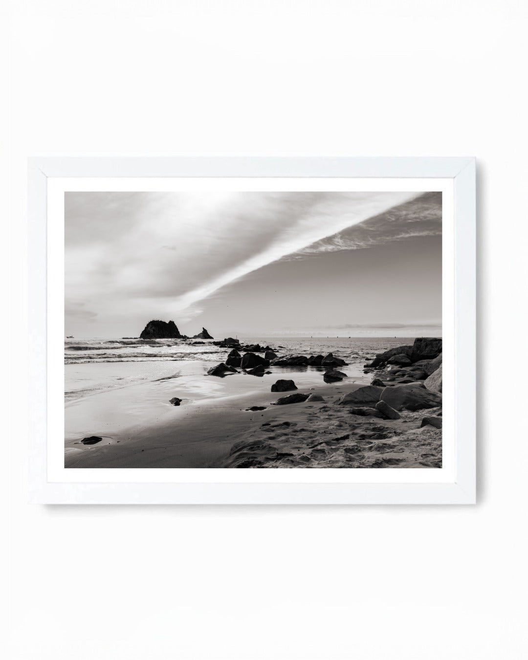 Seasoned, Mangawhai (B+W)