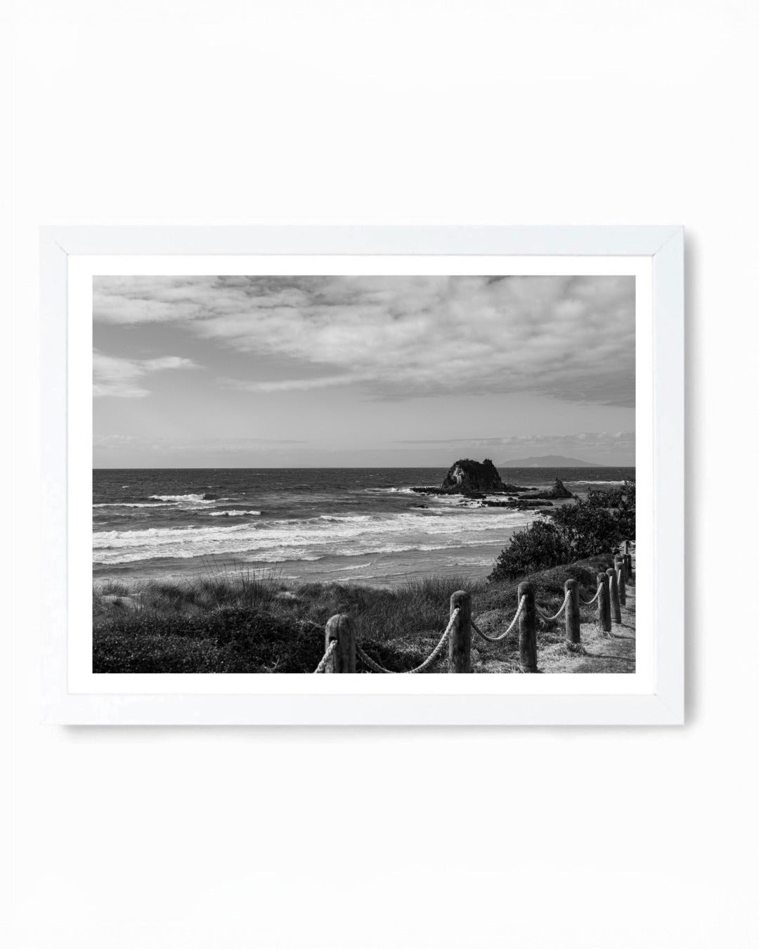 Rolling in, Mangawhai (B+W)